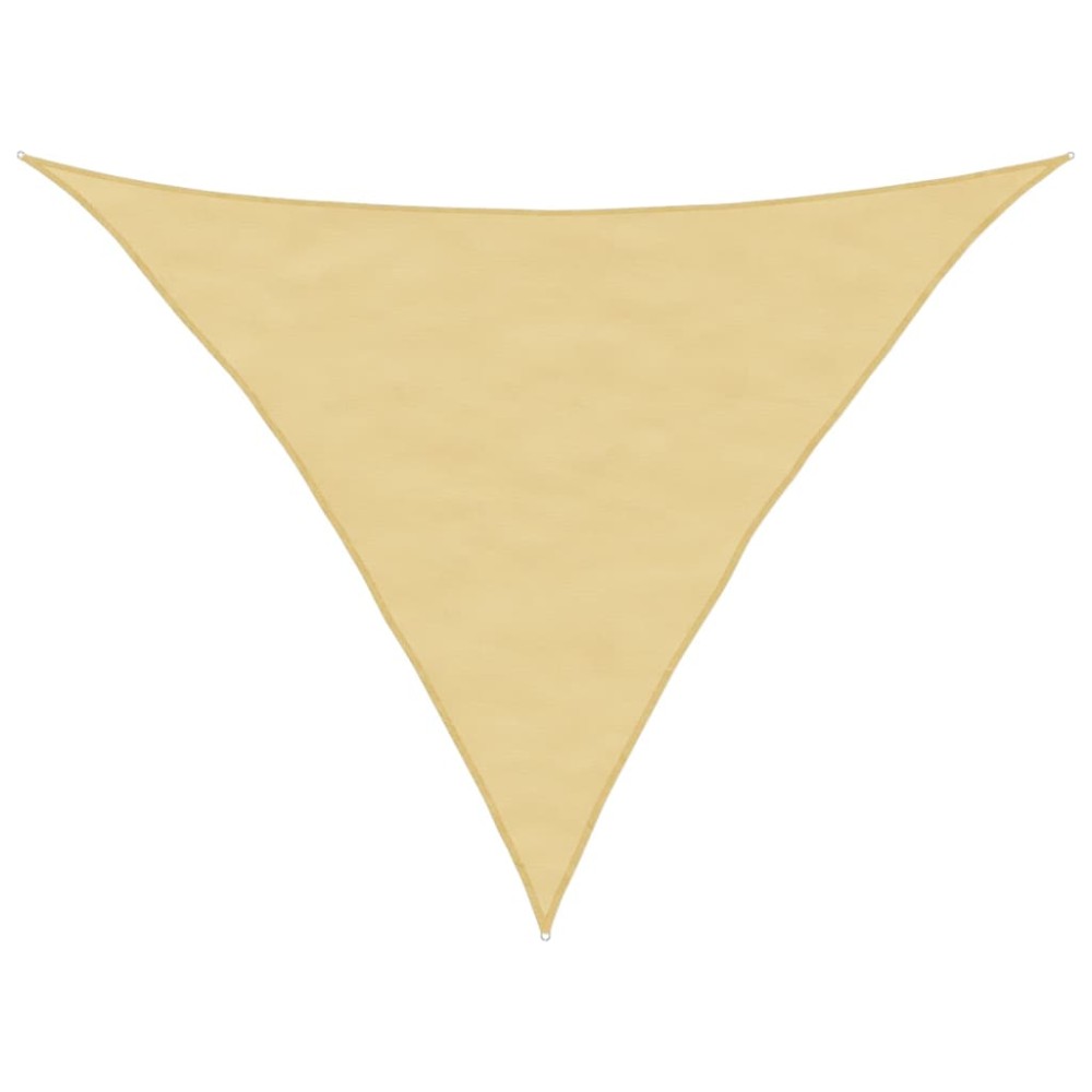 vidaXL Parasolar, nisipiu, 3x3x4,24 m, 100% poliester Oxford
