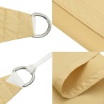 vidaXL Parasolar, nisipiu, 3x3x4,24 m, 100% poliester Oxford vidaXL Parasolar, nisipiu, 3x3x4,24 m, 100% poliester Oxford