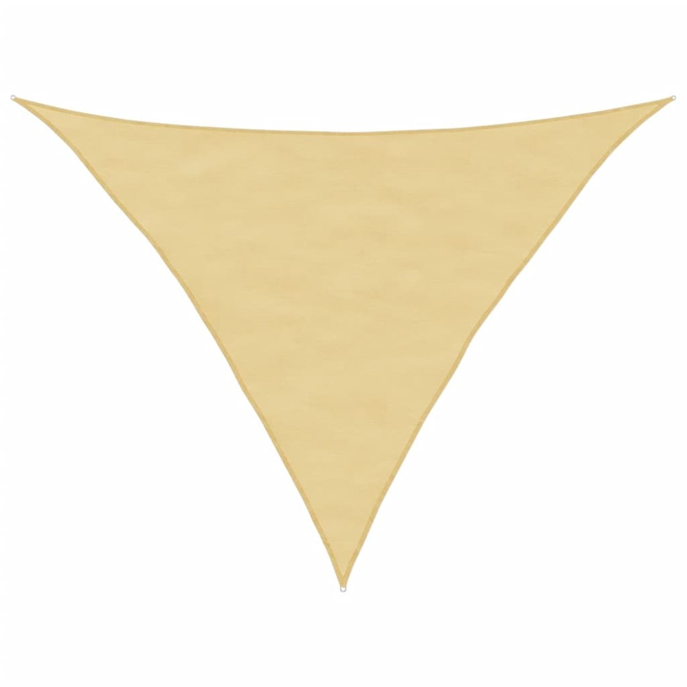 vidaXL Parasolar, nisipiu, 3,5x3,5x4,9 m, 100% poliester Oxford
