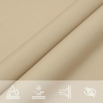 vidaXL Parasolar, bej, 2x2x2 m, 100% poliester Oxford vidaXL Parasolar, bej, 2x2x2 m, 100% poliester Oxford