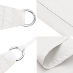 vidaXL Parasolar, alb, 2x2x2 m, 100% poliester Oxford vidaXL Parasolar, alb, 2x2x2 m, 100% poliester Oxford