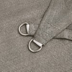 vidaXL Pânză parasolar gri deschis dreptunghiular 2,5x4m HDPE 160 g/m²