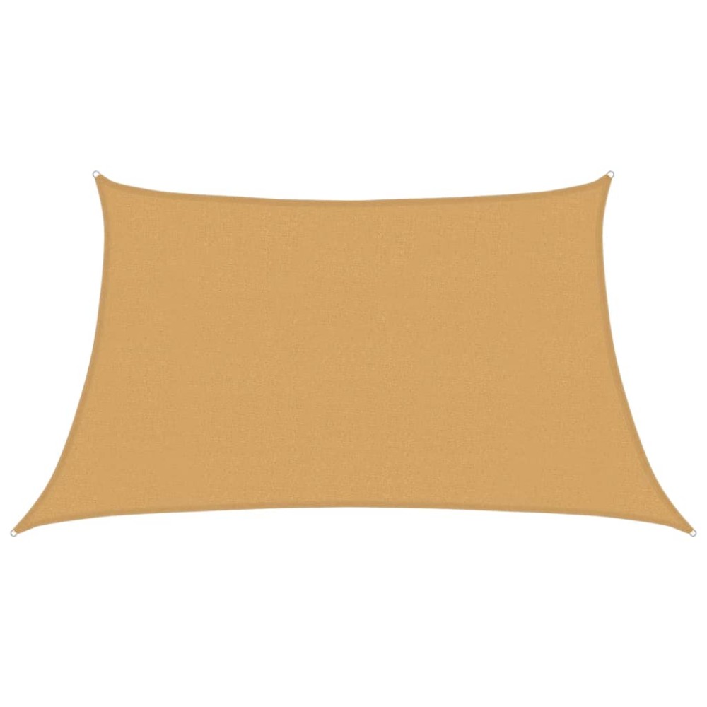 vidaXL Pânză parasolar, gri deschis, trapez, 3/4x2 m, HDPE, 160 g/m²