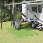 vidaXL Covor pentru cort, verde deschis, 200x300 cm, HDPE vidaXL Covor pentru cort, verde deschis, 200x300 cm, HDPE