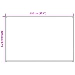 vidaXL Covor pentru cort, verde deschis, 250x200 cm, HDPE vidaXL Covor pentru cort, verde deschis, 250x200 cm, HDPE