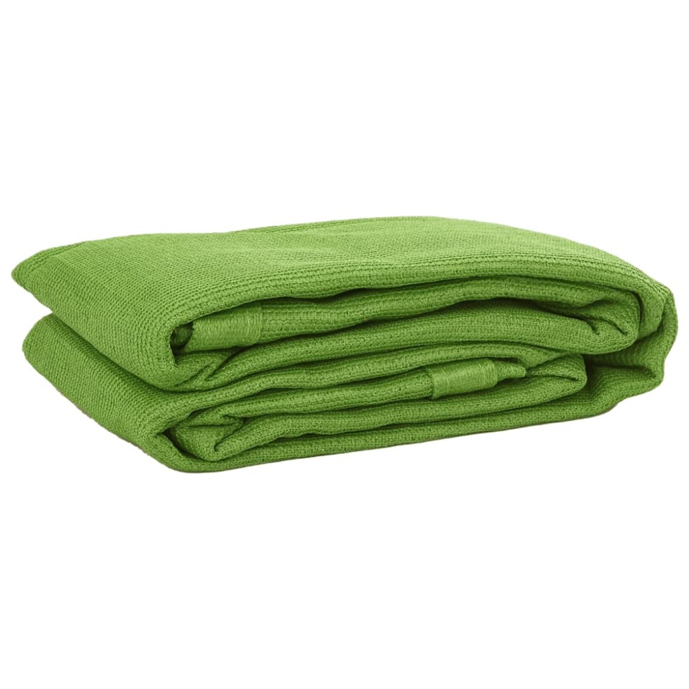 vidaXL Covor pentru cort, verde deschis, 250x500 cm, HDPE