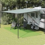 vidaXL Covor pentru cort, verde deschis, 250x600 cm, HDPE vidaXL Covor pentru cort, verde deschis, 250x600 cm, HDPE