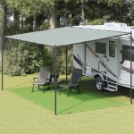 vidaXL Covor pentru cort, verde deschis, 300x500 cm, HDPE vidaXL Covor pentru cort, verde deschis, 300x500 cm, HDPE