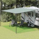 vidaXL Covor pentru cort, verde deschis, 300x600 cm, HDPE vidaXL Covor pentru cort, verde deschis, 300x600 cm, HDPE