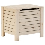 vidaXL Cutie de depozitare cu capac "RANA" 60x49x54 cm, lemn masiv pin vidaXL Cutie de depozitare cu capac "RANA" 60x49x54 cm, lemn masiv pin