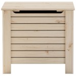 vidaXL Cutie de depozitare cu capac "RANA" 60x49x54 cm, lemn masiv pin vidaXL Cutie de depozitare cu capac "RANA" 60x49x54 cm, lemn masiv pin