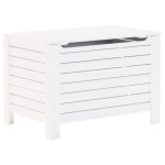 vidaXL Cutie depozitare capac "RANA", alb, 100x49x54cm, lemn masiv pin vidaXL Cutie depozitare capac "RANA", alb, 100x49x54cm, lemn masiv pin