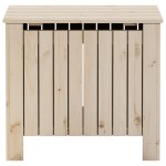 vidaXL Cutie de depozitare cu capac "RANA" 60x49x54 cm, lemn masiv pin vidaXL Cutie de depozitare cu capac "RANA" 60x49x54 cm, lemn masiv pin