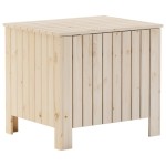 vidaXL Cutie de depozitare cu capac "RANA" 60x49x54 cm, lemn masiv pin vidaXL Cutie de depozitare cu capac "RANA" 60x49x54 cm, lemn masiv pin