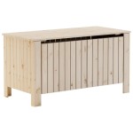 vidaXL Cutie de depozitare cu capac "RANA" 100x49x54cm, lemn masiv pin vidaXL Cutie de depozitare cu capac "RANA" 100x49x54cm, lemn masiv pin