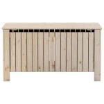 vidaXL Cutie de depozitare cu capac "RANA" 100x49x54cm, lemn masiv pin vidaXL Cutie de depozitare cu capac "RANA" 100x49x54cm, lemn masiv pin