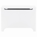 vidaXL Cutie depozitare capac "RANA", alb, 80x49x54 cm, lemn masiv pin vidaXL Cutie depozitare capac "RANA", alb, 80x49x54 cm, lemn masiv pin