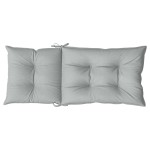 vidaXL Perne scaun cu spătar înalt 6 buc. melanj gri 120x50x7cm textil