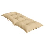 vidaXL Perne scaun cu spătar înalt 6 buc. melanj bej 120x50x7cm textil vidaXL Perne scaun cu spătar înalt 6 buc. melanj bej 120x50x7cm textil