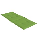 vidaXL Perne scaun spătar înalt 4 buc. melanj verde 120x50x4 cm textil vidaXL Perne scaun spătar înalt 4 buc. melanj verde 120x50x4 cm textil