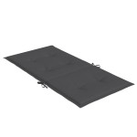 vidaXL Perne scaun spătar mic 4 buc. melanj antracit 100x50x4cm textil vidaXL Perne scaun spătar mic 4 buc. melanj antracit 100x50x4cm textil
