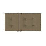 vidaXL Perne scaun cu spătar mic 2 buc. melanj taupe 100x50x4cm textil vidaXL Perne scaun cu spătar mic 2 buc. melanj taupe 100x50x4cm textil
