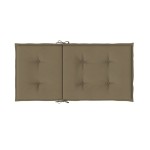 vidaXL Perne scaun cu spătar mic 4 buc. melanj taupe 100x50x4cm textil vidaXL Perne scaun cu spătar mic 4 buc. melanj taupe 100x50x4cm textil