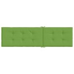 vidaXL Pernă de șezlong, melanj verde, (75+105) x 50 x 4 cm textil