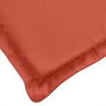 vidaXL Pernă de șezlong, melanj roșu, (75+105) x 50 x 4 cm textil vidaXL Pernă de șezlong, melanj roșu, (75+105) x 50 x 4 cm textil