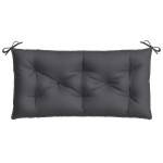 vidaXL Pernă bancă de grădină, melanj antracit 100x50x7 cm textil vidaXL Pernă bancă de grădină, melanj antracit 100x50x7 cm textil
