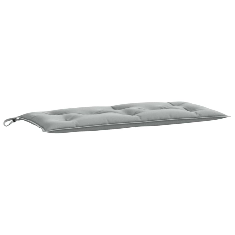 vidaXL Pernă bancă de grădină, melanj gri deschis, 100x50x7 cm, textil