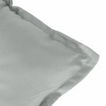 vidaXL Pernă bancă de grădină, melanj gri deschis, 100x50x7 cm, textil