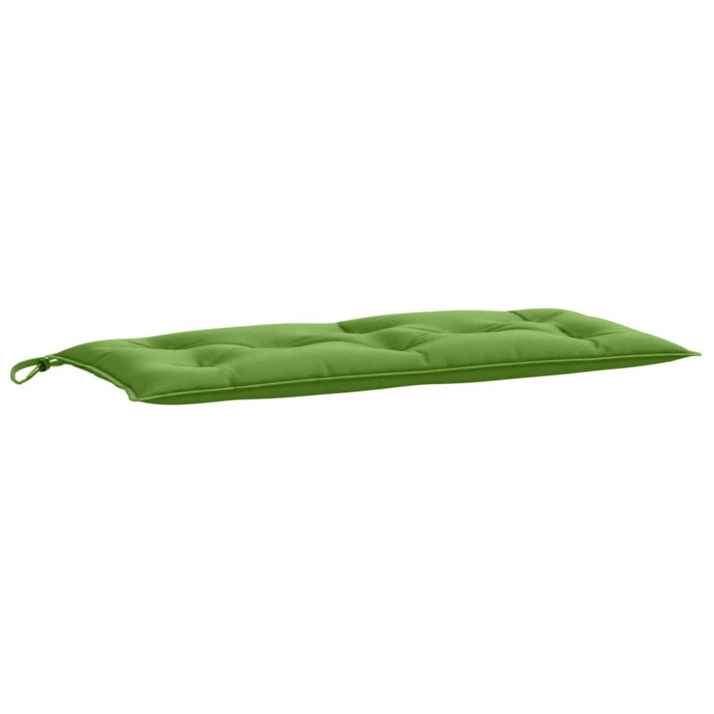 vidaXL Pernă bancă de grădină melanj verde, 100x50x7 cm, textil