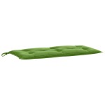 vidaXL Pernă bancă de grădină melanj verde, 100x50x7 cm, textil