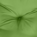 vidaXL Pernă bancă de grădină melanj verde, 100x50x7 cm, textil