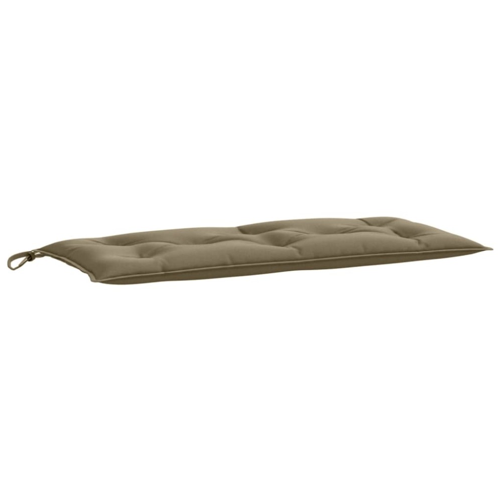 vidaXL Pernă bancă de grădină, melanj gri taupe, 100x50x7 cm, textil