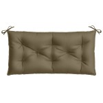 vidaXL Pernă bancă de grădină, melanj gri taupe, 100x50x7 cm, textil vidaXL Pernă bancă de grădină, melanj gri taupe, 100x50x7 cm, textil