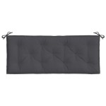 vidaXL Pernă bancă de grădină, melanj antracit, 120x50x7 cm, textil vidaXL Pernă bancă de grădină, melanj antracit, 120x50x7 cm, textil