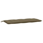 vidaXL Pernă bancă de grădină, melanj gri taupe, 120x50x7 cm, textil vidaXL Pernă bancă de grădină, melanj gri taupe, 120x50x7 cm, textil