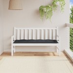 vidaXL Pernă bancă de grădină, melanj antracit, 150x50x7 cm, textil vidaXL Pernă bancă de grădină, melanj antracit, 150x50x7 cm, textil