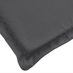 vidaXL Pernă bancă de grădină, melanj antracit, 150x50x7 cm, textil vidaXL Pernă bancă de grădină, melanj antracit, 150x50x7 cm, textil