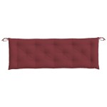 vidaXL Pernă bancă de grădină, melanj roșu vin, 150x50x7 cm, textil vidaXL Pernă bancă de grădină, melanj roșu vin, 150x50x7 cm, textil