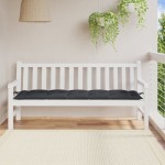 vidaXL Pernă bancă de grădină, melanj antracit, 180x50x7 cm, textil vidaXL Pernă bancă de grădină, melanj antracit, 180x50x7 cm, textil