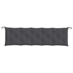 vidaXL Pernă bancă de grădină, melanj antracit, 180x50x7 cm, textil vidaXL Pernă bancă de grădină, melanj antracit, 180x50x7 cm, textil