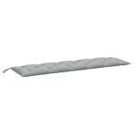 vidaXL Pernă bancă de grădină, melanj gri deschis, 180x50x7 cm, textil