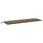 vidaXL Pernă bancă de grădină, melanj taupe, 180x50x7 cm, textil vidaXL Pernă bancă de grădină, melanj taupe, 180x50x7 cm, textil