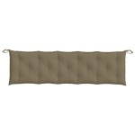 vidaXL Pernă bancă de grădină, melanj taupe, 180x50x7 cm, textil vidaXL Pernă bancă de grădină, melanj taupe, 180x50x7 cm, textil