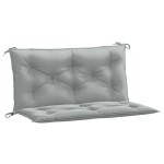 vidaXL Pernă bancă de grădină 2db melanj gri deschis 100x50x7cm textil vidaXL Pernă bancă de grădină 2db melanj gri deschis 100x50x7cm textil
