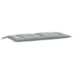 vidaXL Pernă bancă de grădină 2db melanj gri deschis 100x50x7cm textil vidaXL Pernă bancă de grădină 2db melanj gri deschis 100x50x7cm textil