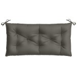vidaXL Pernă bancă de grădină 2buc melanj gri închis 100x50x7cm textil vidaXL Pernă bancă de grădină 2buc melanj gri închis 100x50x7cm textil